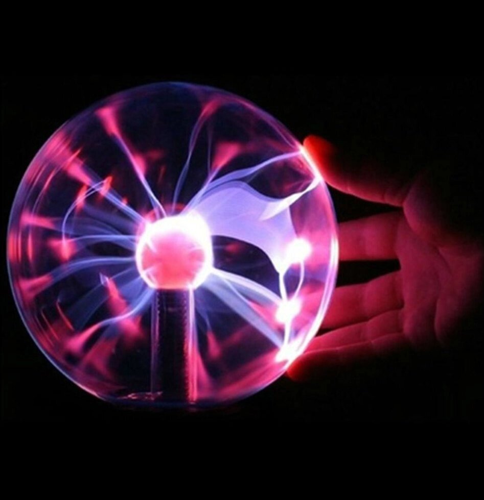 Нічник куля плазмовий 3" від компанії Інтернет-магазин Кo-Di - фото 1