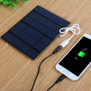 Портативна сонячна панель, 5в, 3,6 Вт. Solar Panel GH165X135