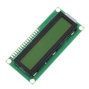 LCD 1602 дисплей зелений