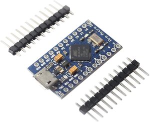 Контролер Arduino Nano ATMEGA32U4 microUSB