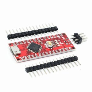 Мікроконтролер Arduino Nano ATmega168P microUSB