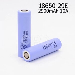 Аккумулятор Samsung INR18650-29E - 2900 мАч / 10 А