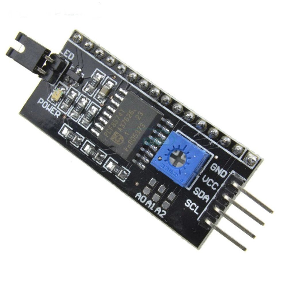 Модуль IIC I2c SPI інтерфейсу, для LCD 1602 - знижка