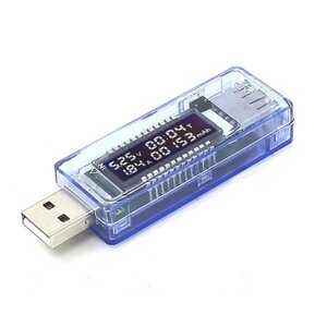 USB тестер тока, напряжения Keweisi KWS-V20