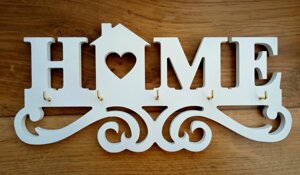 Ключниця "Home" малютка на п'ять крючков