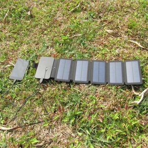 Складна портативна сонячна батарея 10 Вт