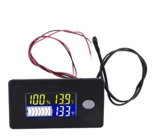Индикатор заряда аккумуляторов с датчиком температуры и звуком, 100В в Николаевской области от компании Интернет-магазин Кo-Di