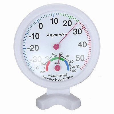 Стрілочний термометр-гігрометр (круглий) - акції