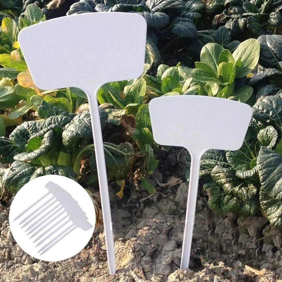 Пластикові таблички для напису рослин великі, 5 шт. від компанії Інтернет-магазин Кo-Di - фото 1