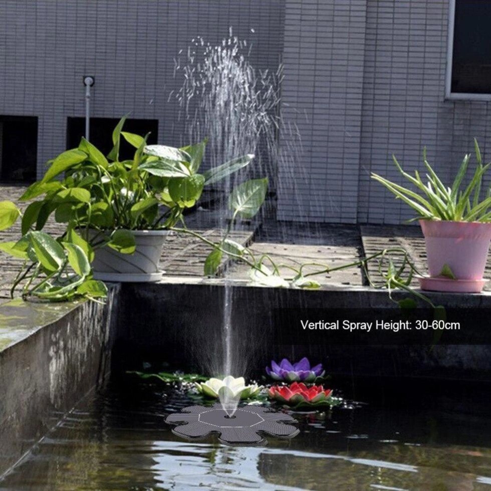 Плаваючий Фонтан, на сонячній батареї (квіточка) від компанії Інтернет-магазин Кo-Di - фото 1