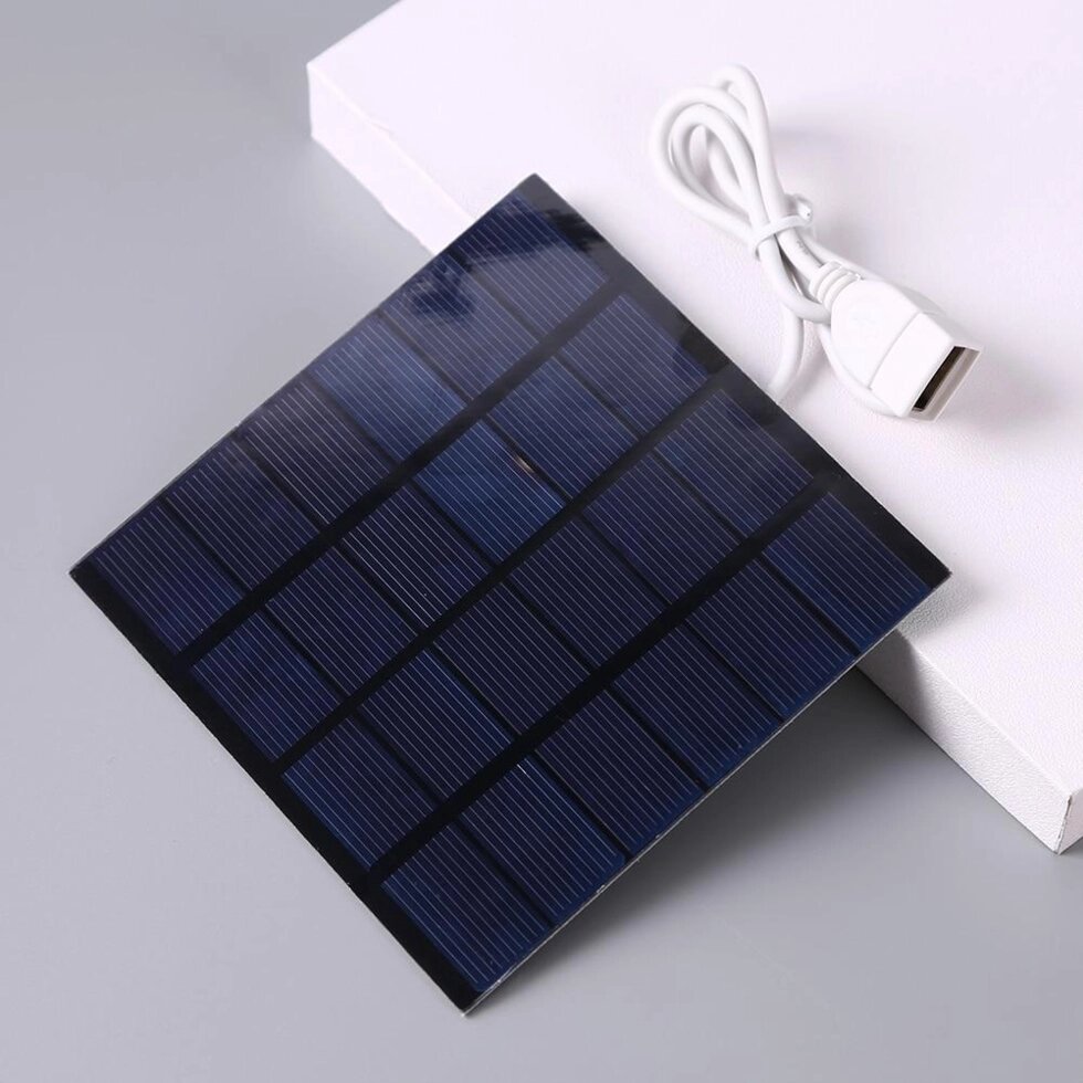 Портативна сонячна панель, 5 в, 1,5 Вт від компанії Інтернет-магазин Кo-Di - фото 1