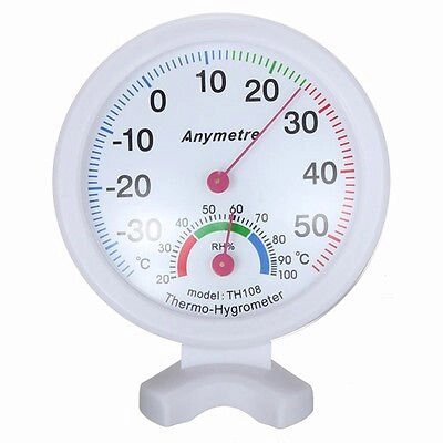 Стрілочний термометр-гігрометр (круглий) від компанії Інтернет-магазин Кo-Di - фото 1