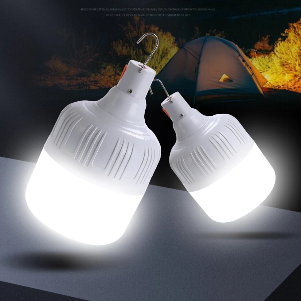 Світлодіодна лампа з акумулятором, 40-60 Вт. від компанії Інтернет-магазин Кo-Di - фото 1
