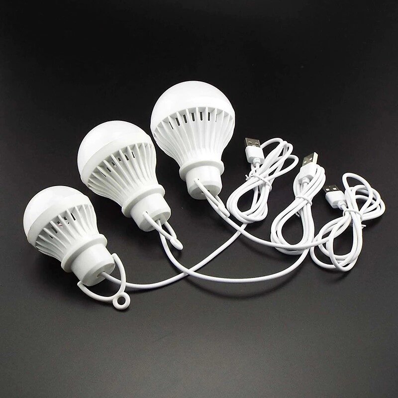 Світлодіодна лампа з дротом ЮСБ, 7 Вт. від компанії Інтернет-магазин Кo-Di - фото 1