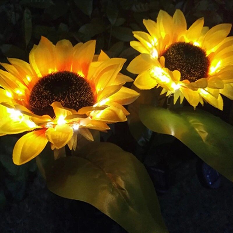 Світлодіодний ліхтар садовий "Соняшник" на сонячних батареях від компанії Інтернет-магазин Кo-Di - фото 1