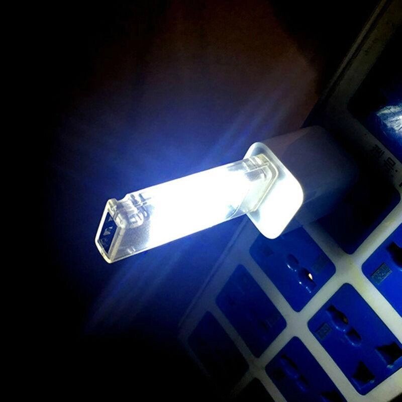 USB світлодіодний ліхтарик білий від компанії Інтернет-магазин Кo-Di - фото 1