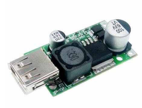 Знижувальний перетворювач з USB, LM2596, 56 В 5 В, 3 А від компанії Інтернет-магазин Кo-Di - фото 1