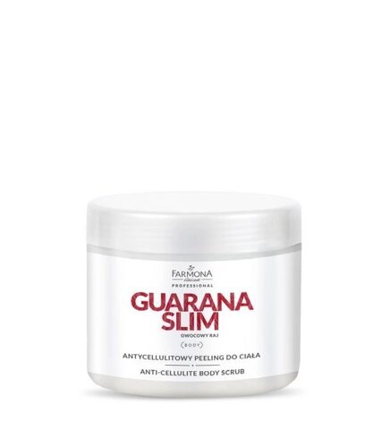 Антицелюлітний скраб для тіла, Farmona GUARANA SLIM Anti-cellulite body scrub, 600 г