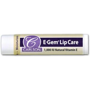 Бальзами для губ, Lip Care, Carlson, з вітаміном Е, 4.3 г