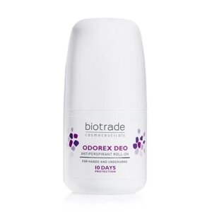 Дезодорант-антиперспірант кульковий, Biotrade Odorex Deo antiperspirant roll-on, 40 мл