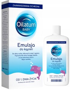 Емульсія для купання немовлят, Oilatum Baby, 500 мл