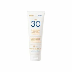 Емульсія для обличчя та тіла Korres Yoghurt Sunscreen SPF 30, 150 мл