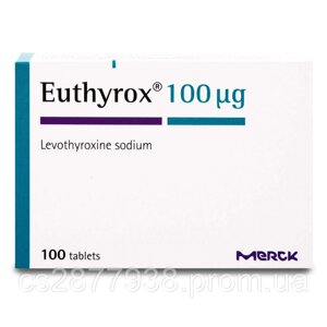 Eutirox Table. 100 MCG Blister №100 Euthyrox 100 ПК. Германия
