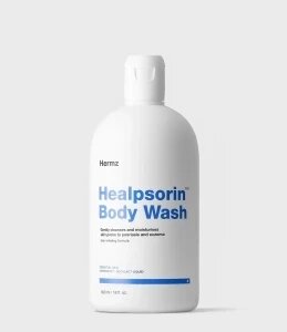 Гель для душа у псоріазі для сухої атопічної шкіри, Hermz Healpsorin Body Wash, 500 мл