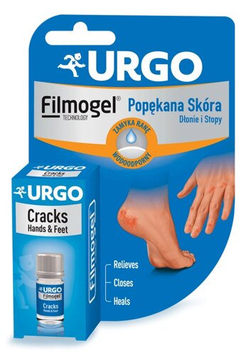 Гель для загоєння тріщин на ногах і руках Урго, Urgo Filmogel, 3,25 мл