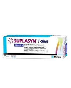 Гіалуронат натрію (1 заповнений шприц) Супласун, SUPLASYN 1-Shot, 60 мг/6 мл