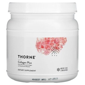 Колаген плюс Collagen Plus, Thorne, маракуйя, 495 г