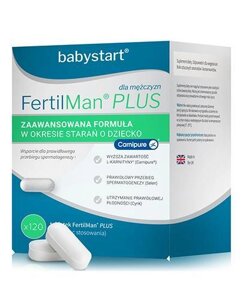 Babystart FertilMan Plus. Для Підвищення Чоловічої Фертильності 120 таб