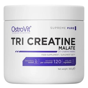 Креатин малат, Tri Creatine Malate, OstroVit, 2500 мг, 300 г