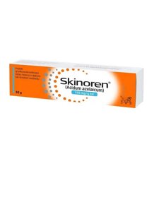 Скінорен (Skinoren) 20%30гр. гель для лікування акне та шкіри обличчя (Acidum azelacium)