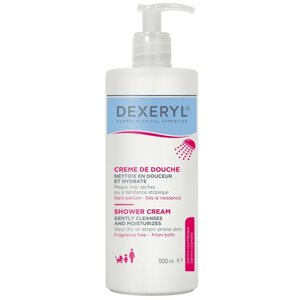 Крем для дуже сухої та атопічної шкіри, Dexeryl shower, 500 мл