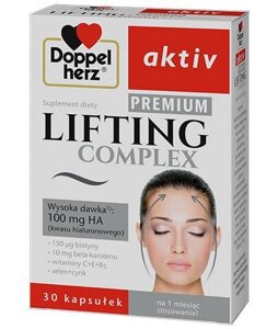 Ліфтинг комплекс доппельгерц актив, doppelherz AKTIV premium lifting complex, 30 капс