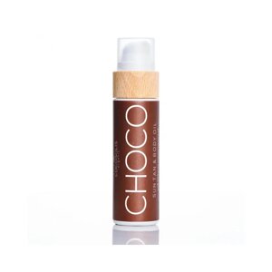 Олія для засмаги, CHOCO Suntan Body Oil, COCOSOLIS, аромат шоколаду, 110 мл