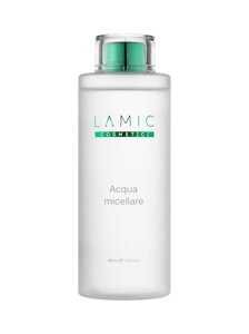 Міцелярна вода з гіалуроновою кислотою "Lamic acqua micellare", 400ml