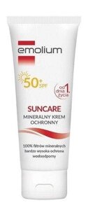 Мінеральний захисний крем для догляду, Emolium Suncare SPF 50+50 мл