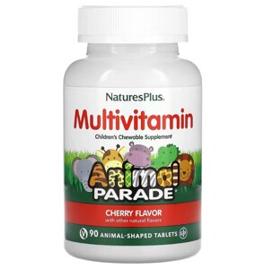 Мультивітаміни та мінерали для дітей, Multi-Vitamin s Plus, Source of Life, вишня, 90 таблеток у формі