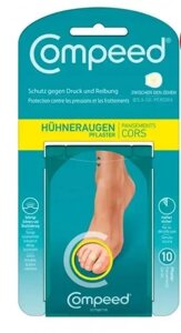 Пластирі від мозолів між пальцями, Compeed, 10 шт