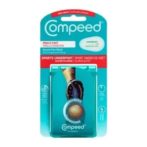 Пластирі від пухирів на підошві, Компід, Compeed, 5 шт