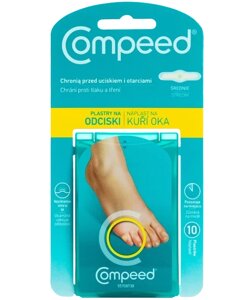 Пластирі середні від мозолів, Compeed, 10 шт