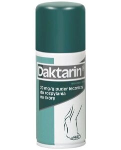 Порошок від мікозу стоп, DAKTARIN Puder, 100 г