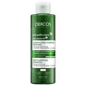 Шампунь-скраб проти стійкої лупи, Vichy Dercos Micro Peel Anti-Dandruff Scrub Shampoo, 250 мл