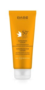 Сонцезахисний лосьйон SPF 50+Babe sun protection, 200 мл