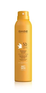 Сонцезахисний водостійкий спрей SPF 50 з прозорою текстурою, Babe, 200 мл