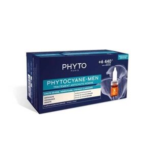 Засіб від випадіння волосся, Phyto Phytocyane Men Anti Hair Loss, 12x 3,5 мл