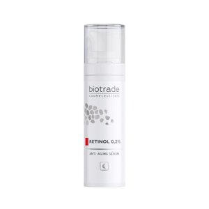 Сироватка для обличчя, антивікова з ретинолом, BIOTRADE Intensive retinol 0,2% anti-aging serum, 30 мл