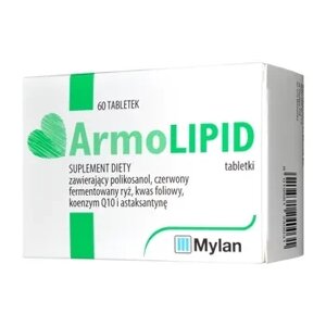 Таблетки від підвищеного холестерину АрмоЛіпід, ArmoLIPID, 60 шт
